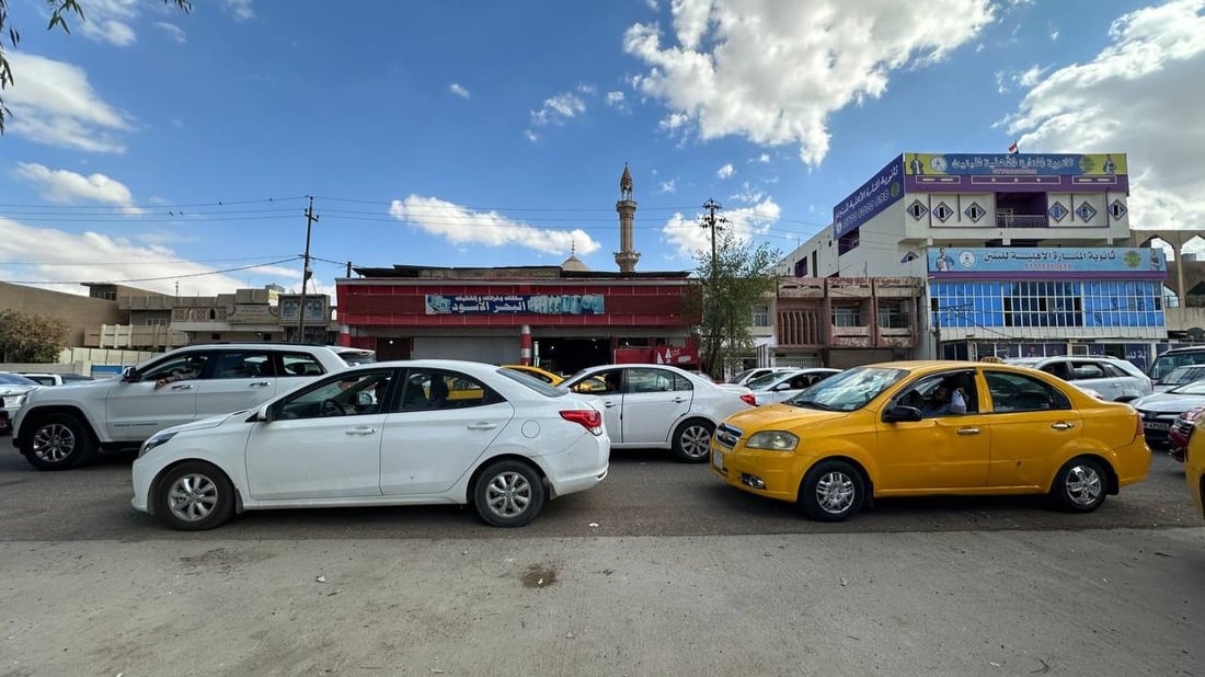 غيروا اتجاهكم.. نفق رأس دوميز مغلق منذ 10 ساعات وطوابير طويلة من جنوب كركوك (صور)