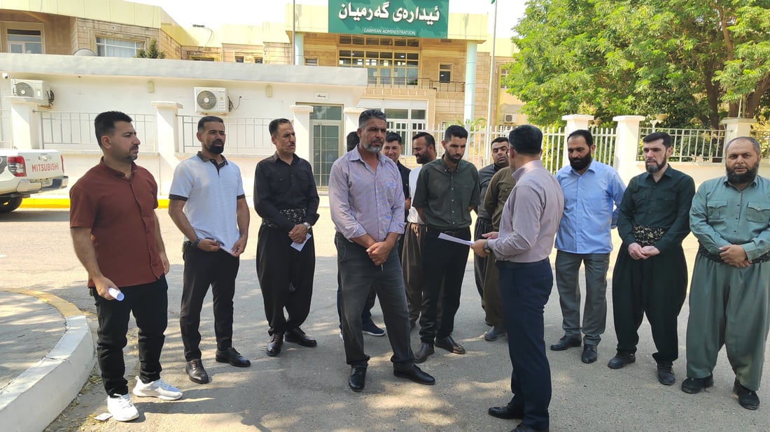 فەرمانبەرانی شارەدێی گردەگۆزینە زەویان دەوێ