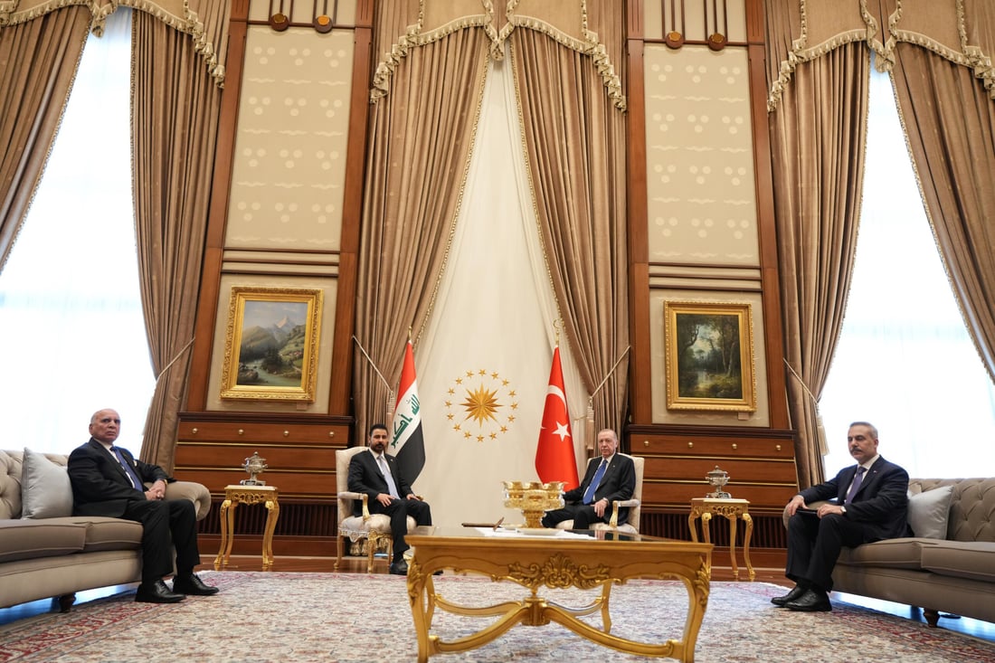 الزيدي يلتقي أردوغان في أنقرة.. مباحثات ثنائية على مستوى القمة