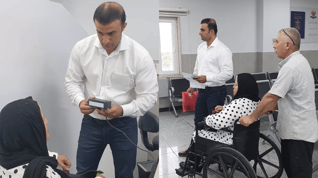 لە سلێمانی بە یەک کاتژمێر پاسپۆرتی هاوڵاتییەك دەركرا