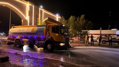 الكوت نظيفة مثل أربيل.. كادر الشركة الكردية نزل إلى الشوارع و3 شفتات (فيديو)