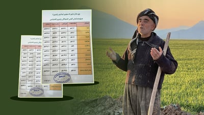 له‌ ئیداره‌ى راپه‌رین بارانى پێویست بۆ كشتوكاڵكردن باریوه‌