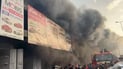 الدفاع المدني يطوق نيران الطالبية.. إخماد حريق ببناية من طابقين ولا ضحايا