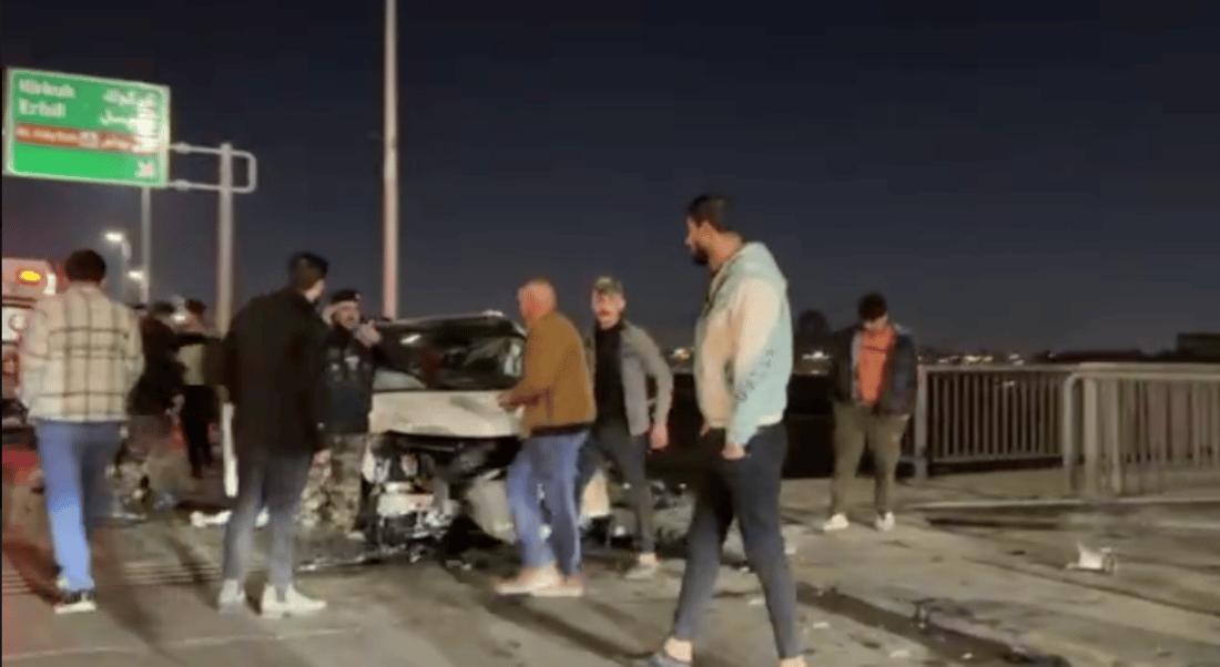 Three killed in collision on Mosul’s Fifth Bridge