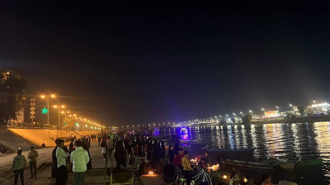 طويريج.. صور من إحياء “عيد زكريا” على ضفاف الفرات