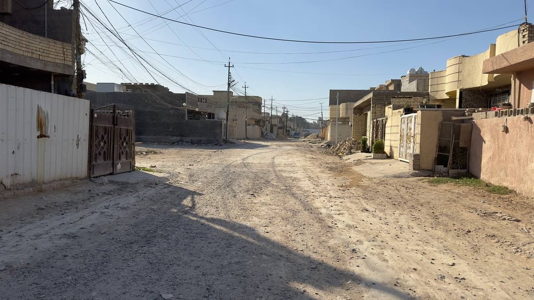 صور من حي الجواهري في الزعفرانية.. منطقة خارج تغطية الخدمات والمرشحون اختفوا