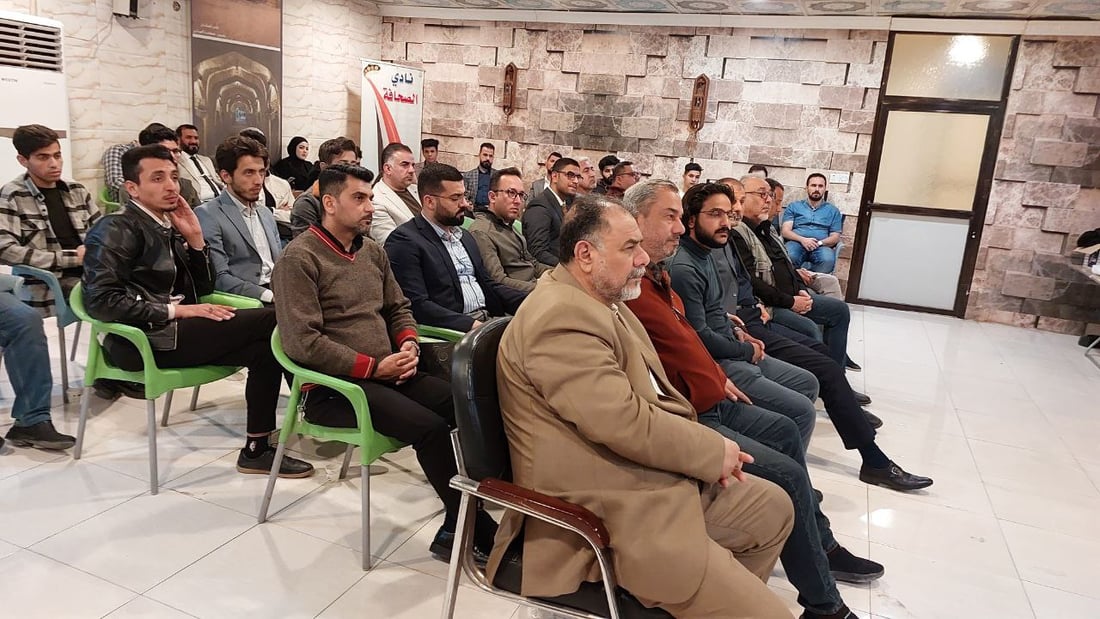 صور: ندوة لشبان وبنات كربلاء في نادي الصحافة.. نحو التأسيس لـ “سلطة خامسة”