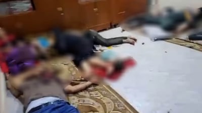 باوکێک 12 ئەندامی خێزانەکەی کوشت