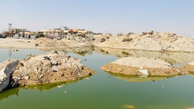 Najaf residents plead for action as stagnant water poses health risks