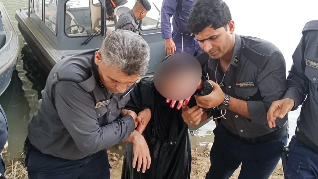 قطعت شرايين يدها ورمت نفسها من جسر الجادرية.. إنقاذ امرأة حاولت الانتحار في بغداد