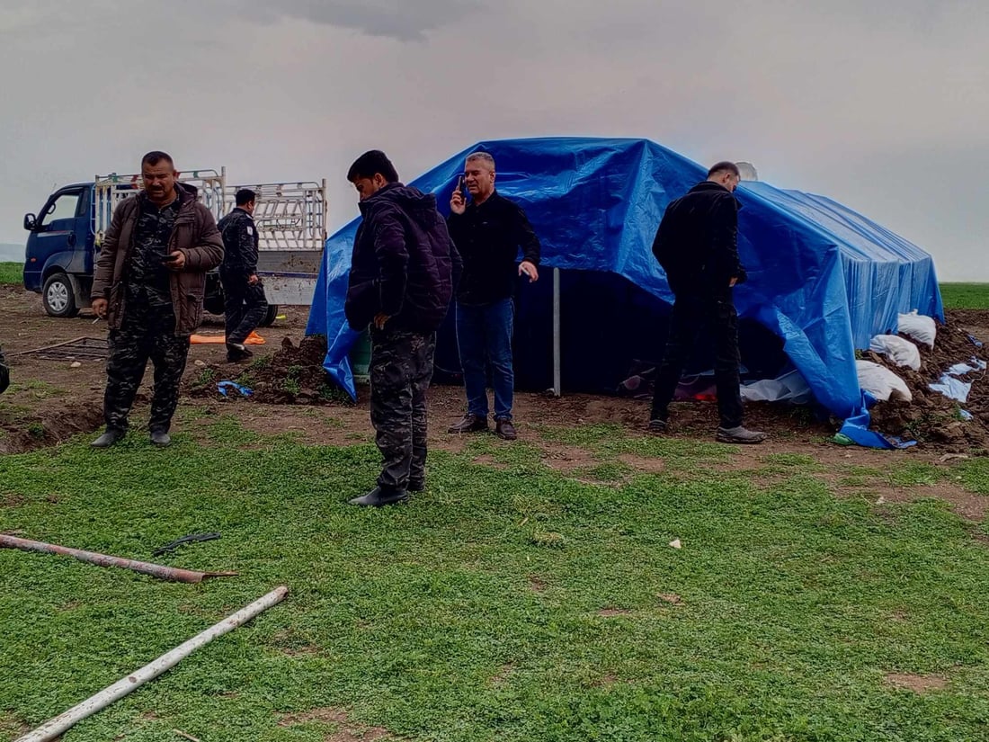 پۆلیسی دارستان خێمەیان لەسەر دەریاچەی دەربەندیخان هەڵدا 