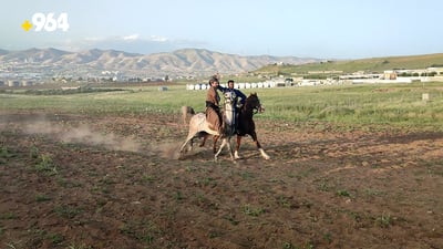 گڵەزەردە ئەسپسوارانی گەرمیان و شارەزوور و چەمچەماڵ کۆکردەوە