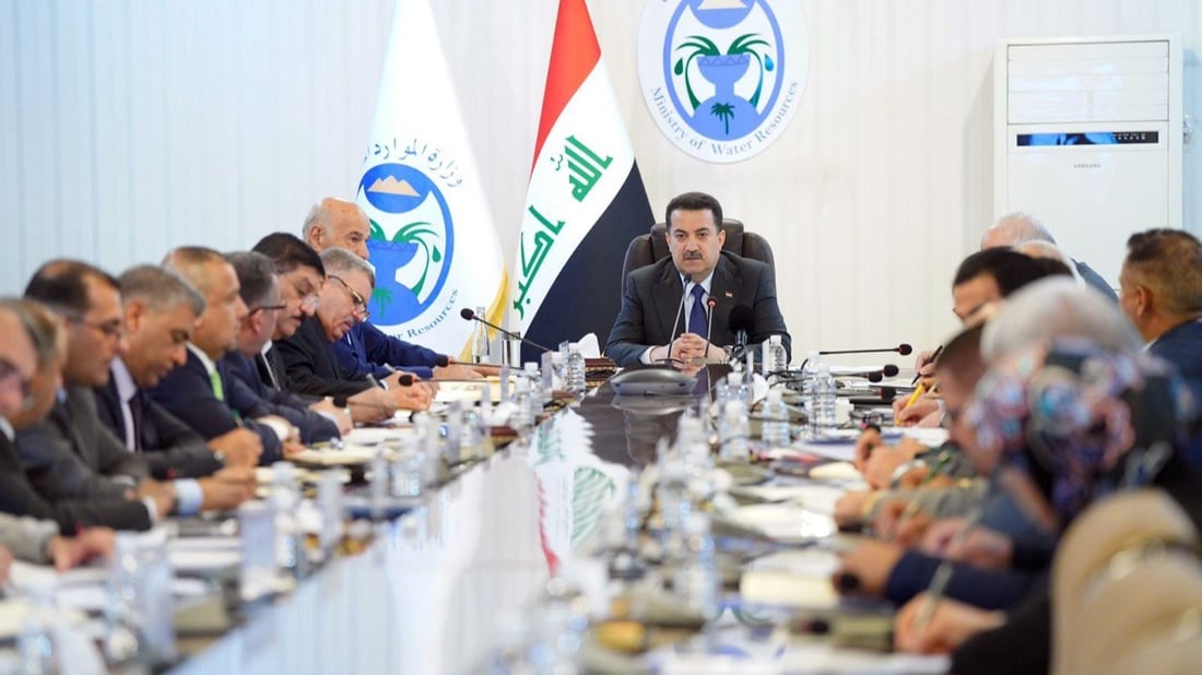 السوداني في وزارة الموارد المائية: الخطة الزراعية تشمل “فلاحي الري الحديث” فقط