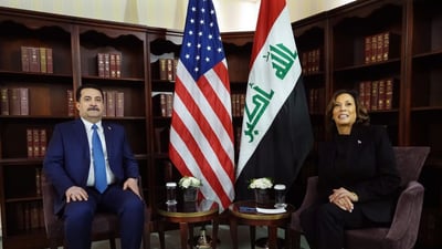 Iraqi prime minister meets US vice president amid tensions