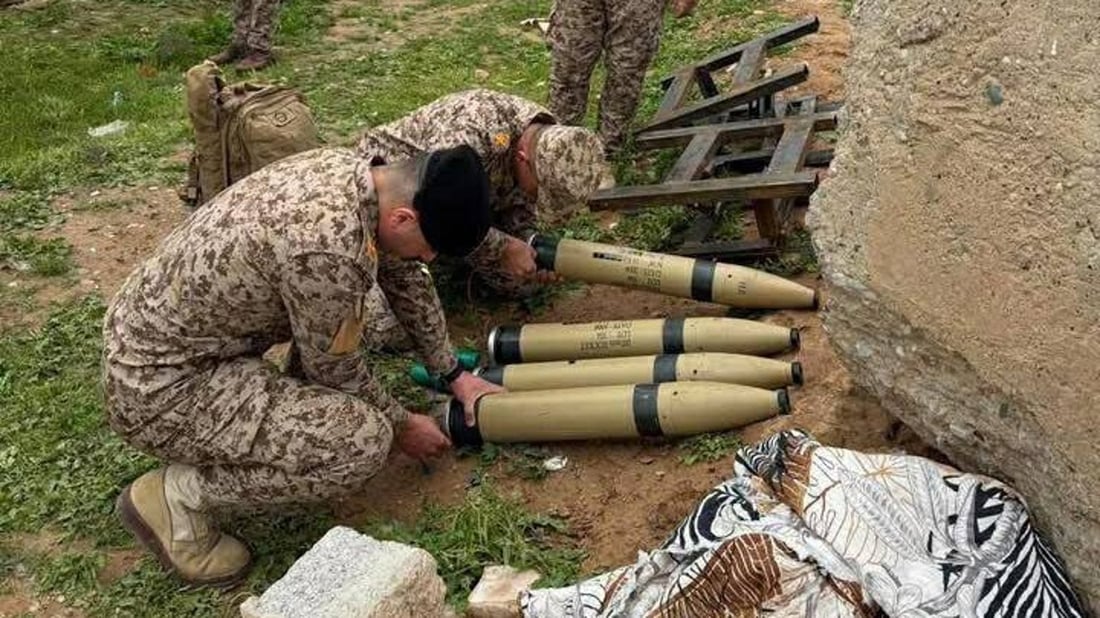 Iraqi forces seize rocket launch platform in Kirkuk, foiling attack