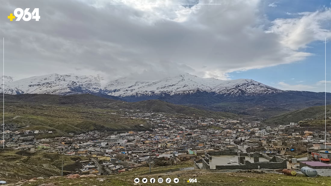 بارانه‌كه‌ى كوردستان بێ به‌فر نه‌بوو