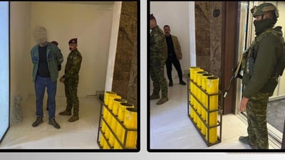 صاحب مركز تجميل أزعج أهالي كركوك والشرطة اعتقلته