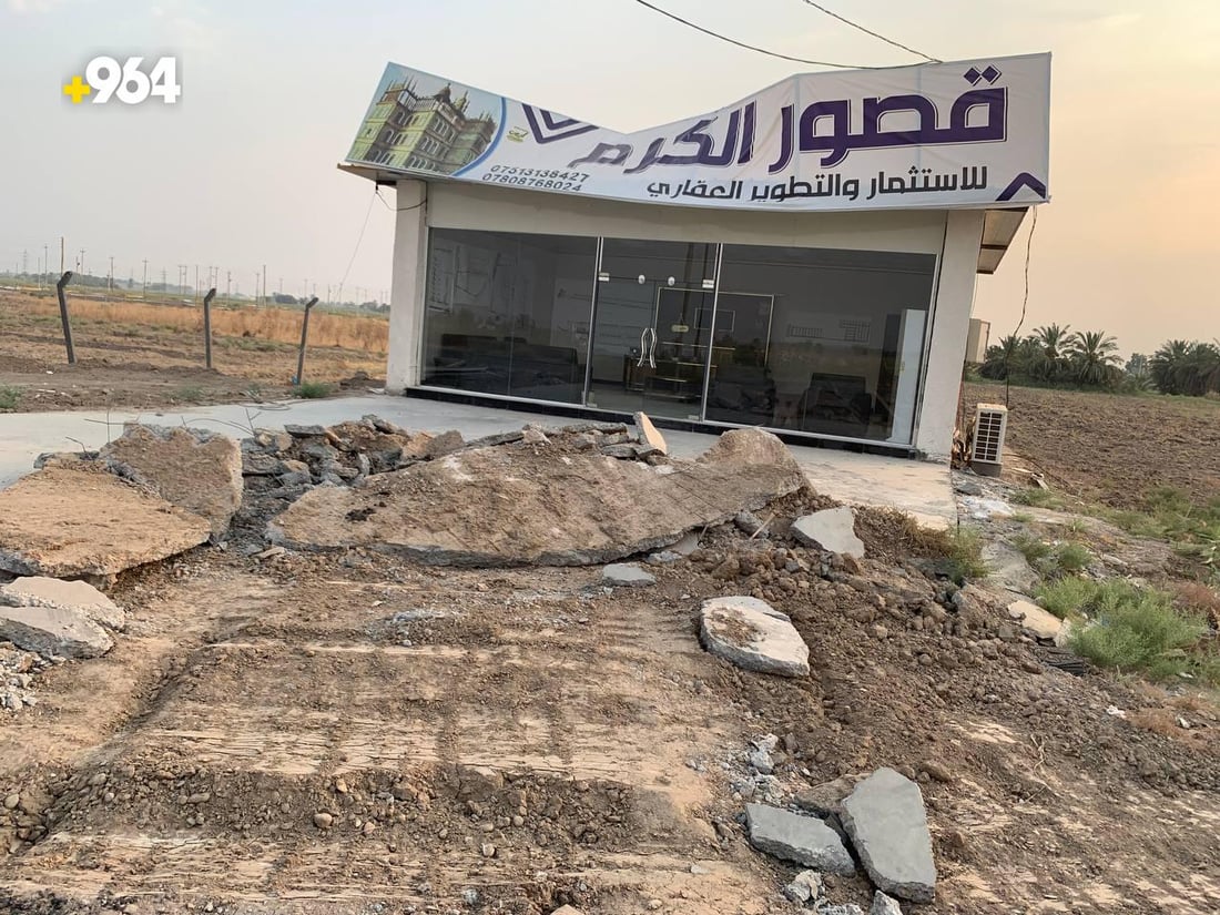 صور بعد حملة بالجرافات.. “طابو 25” لم يشفع لأهالي “الزنبرانية” في بغداد