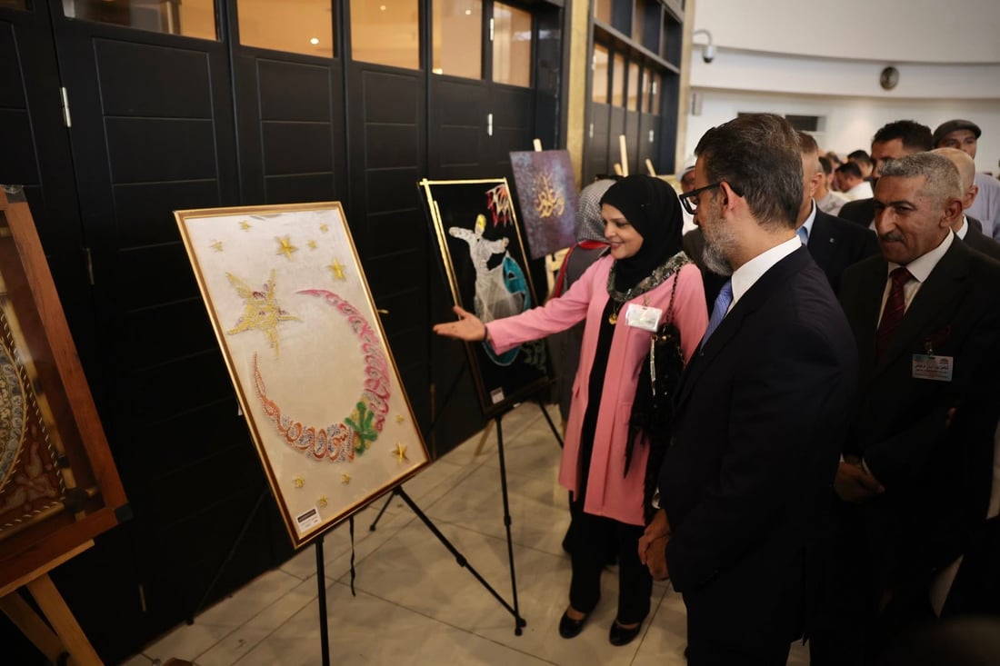 سێیەمین فێستیڤاڵی کەرکوک بۆ هونەری خۆشنووسی کرایەوە