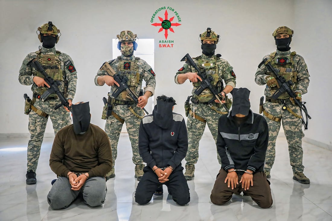 “پێنج تیر*ۆریستی دا*عش لە دەورووبەری سلێمانی دەستگیر کران”