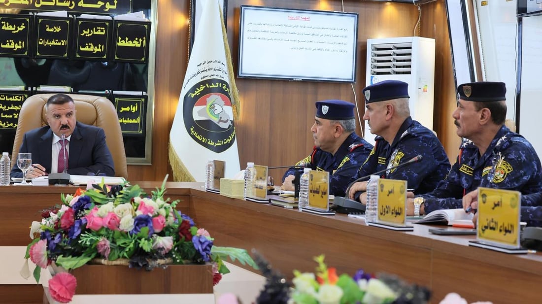 الشمري يوجه بحماية المراكز الانتخابية استعداداً لانتخابات 2025