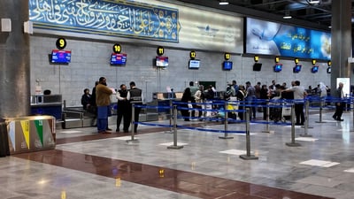 طائرات النجف تنطلق من مطار بغداد فعلاً.. تأكيد الطائر الأخضر لـ 964