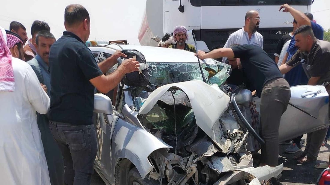 Mother and daughter killed in collision near Haditha refinery