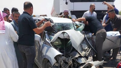 Mother and daughter killed in collision near Haditha refinery