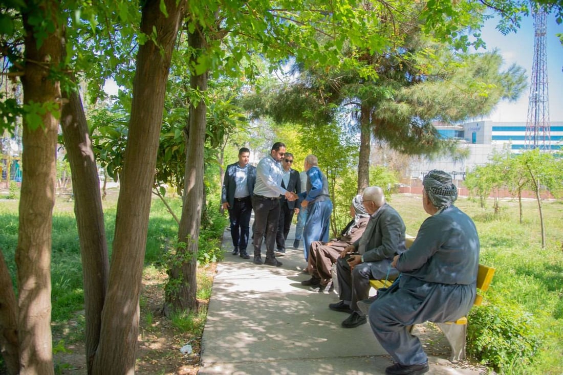پارک و باخچەكانی هەولێر نۆژەن و رێكدەخرێنەوە