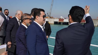 السوداني في جولة بحرية: ميناء الفاو يستعد لاستقبال البواخر (صور)