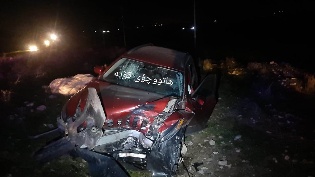 لە رووداوێکی هاتوچۆ کەسێک گیانی لەدەستدا و شەش کەس بریندارن