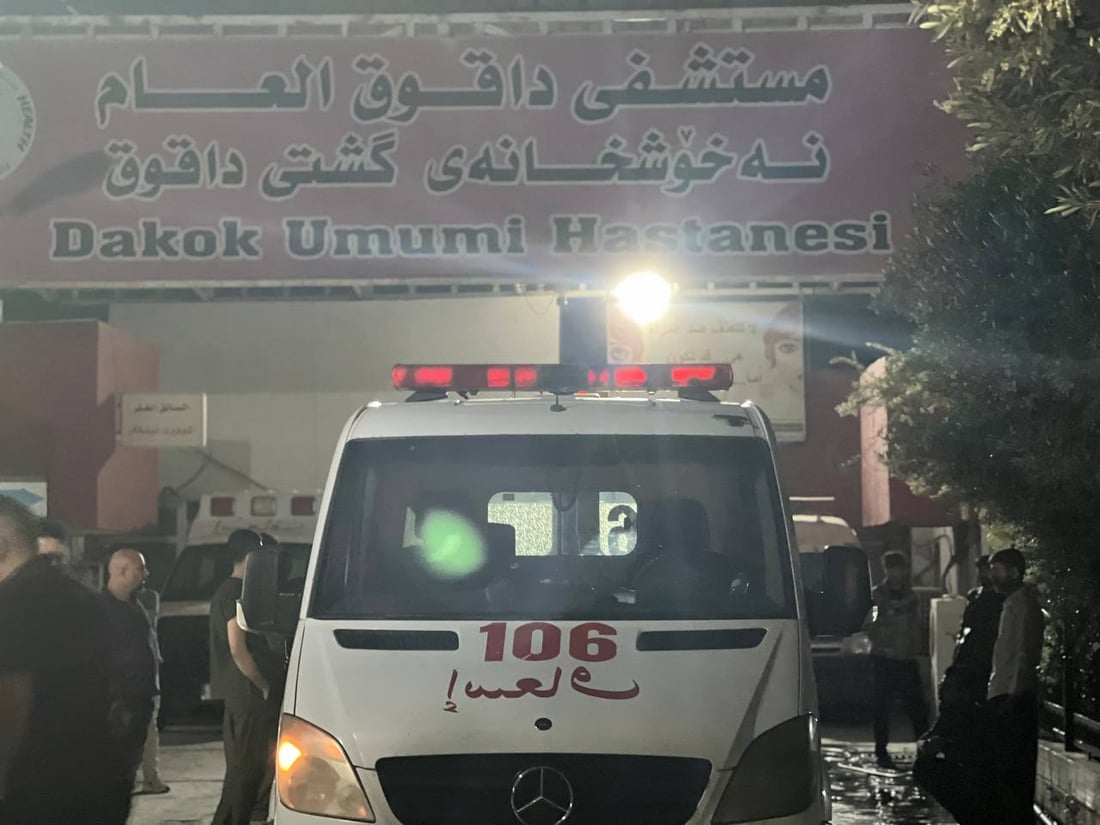 صور: حادث سير مروّع على طريق داقوق – كركوك يسفر عن مقتل 3 أشخاص من عائلة واحدة