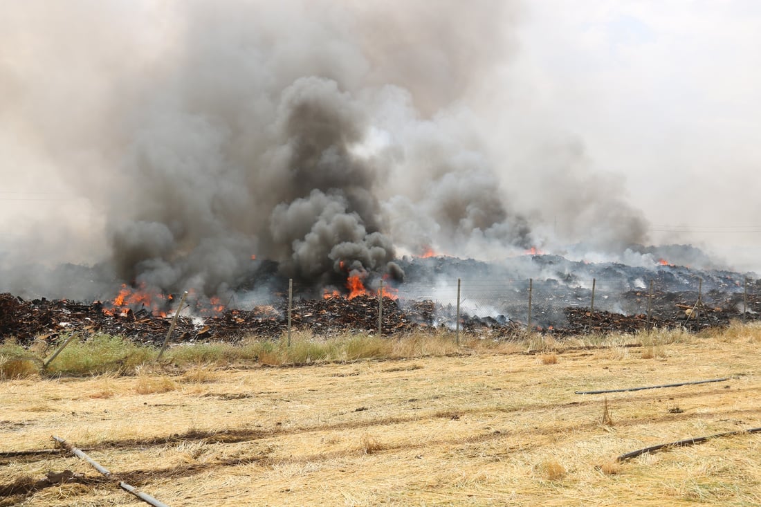 “کەسێک هەزاران تۆن پاشماوەى ئاگر تێبەرداوە و ژینگەى هەولێرى پیس کردووە”