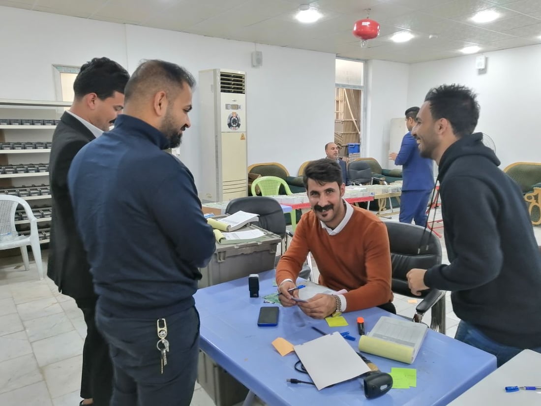 93% من ناخبي بابل استلموا بطاقاتهم والمفوضية تتوقع مشاركة كبيرة