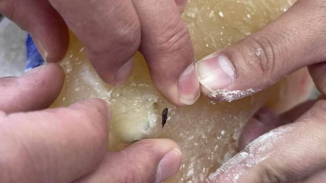 پاشماوەی جرج لە شیرینەکانی دوکانێک دۆزرایەوە و دەستی بەسەرداگیرا