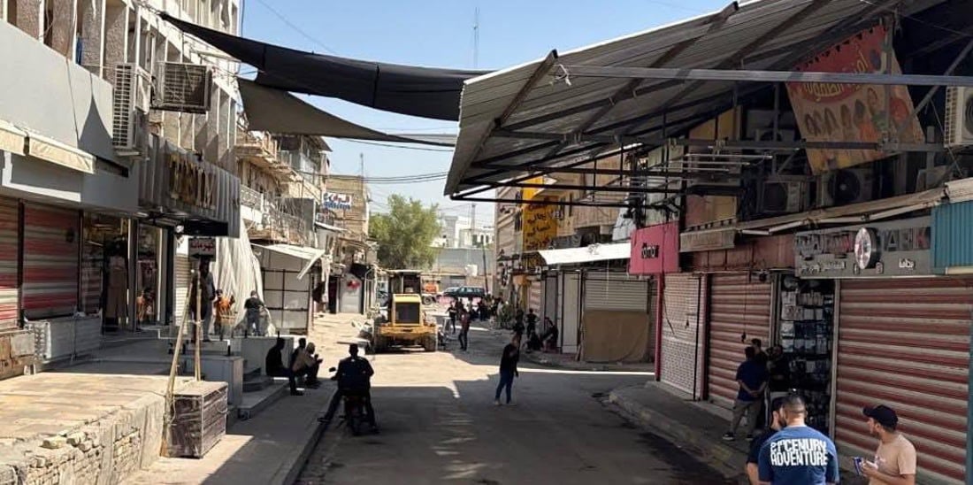 صور: بلدية المنصور تزيل 100 كشك متجاوز في سوق سهام العبيدي لمنع الكوارث وفتح الطرق