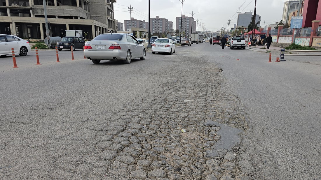 چاڵه‌كانی نزیک نه‌خۆشخانه‌ی شۆڕش بوونه‌ته‌ به‌ڵای شۆفێران