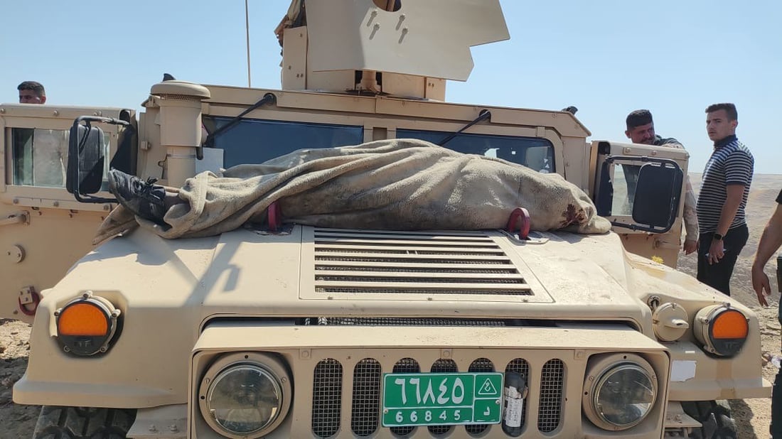 صور: 3 قتلى حصيلة ضربة الـF16 لوكر داعش في ديالى