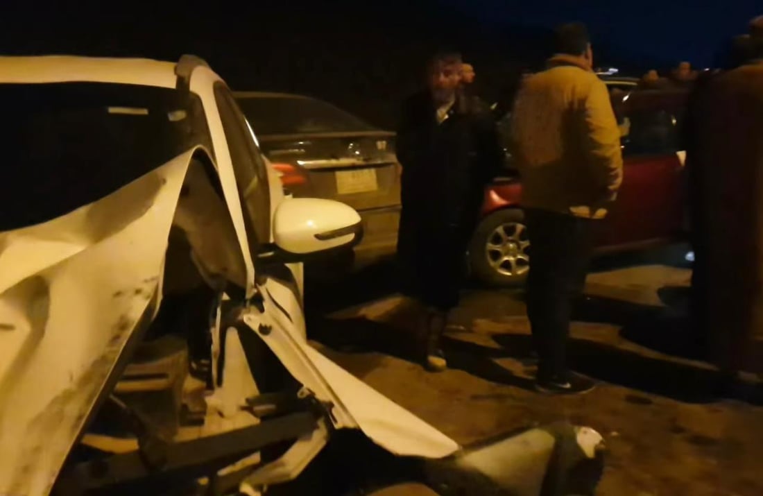 صور: مصرع فتاة وإصابة 5 آخرين بحادث سير على طريق كركوك – السليمانية