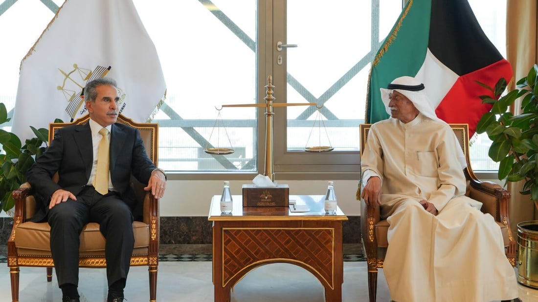 فائق زيدان يطلع على عمل النيابة العامة الكويتية ضمن زيارته الرسمية