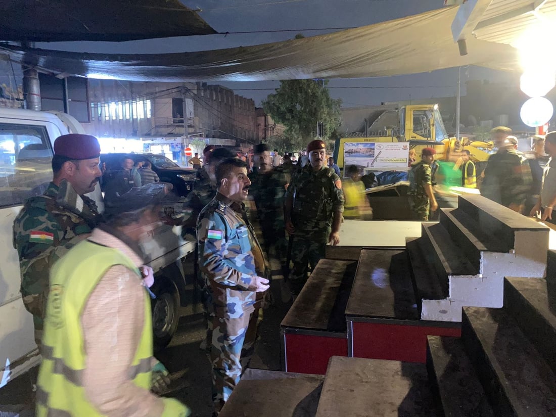 زێده‌ڕۆییه‌كانی چه‌ند بازاڕێكی هه‌ولێر لابران