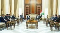خطيب زاده وكاظم آل صادق في ضيافة السامرائي ونقاش حول تعزيز التعاون