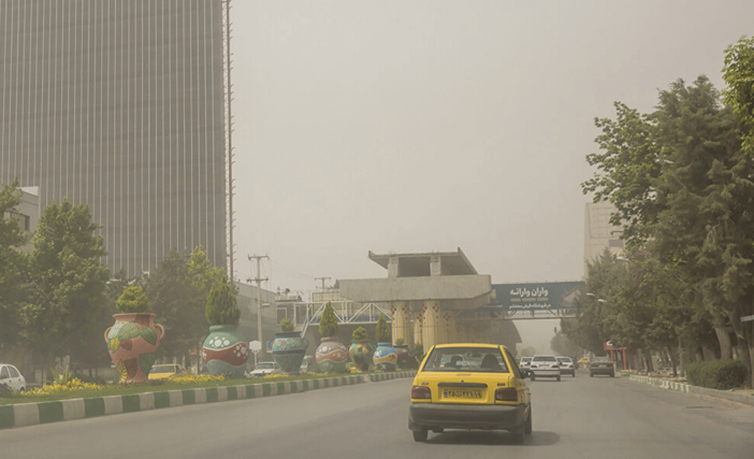 خۆڵبارین ناوچەکانی رۆژهەڵاتی کوردستانیشی گرتەوە