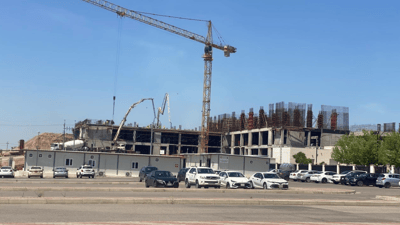 نەخۆشخانە گەورەکەی شێرپەنجە 25%ـی تەواو بووە