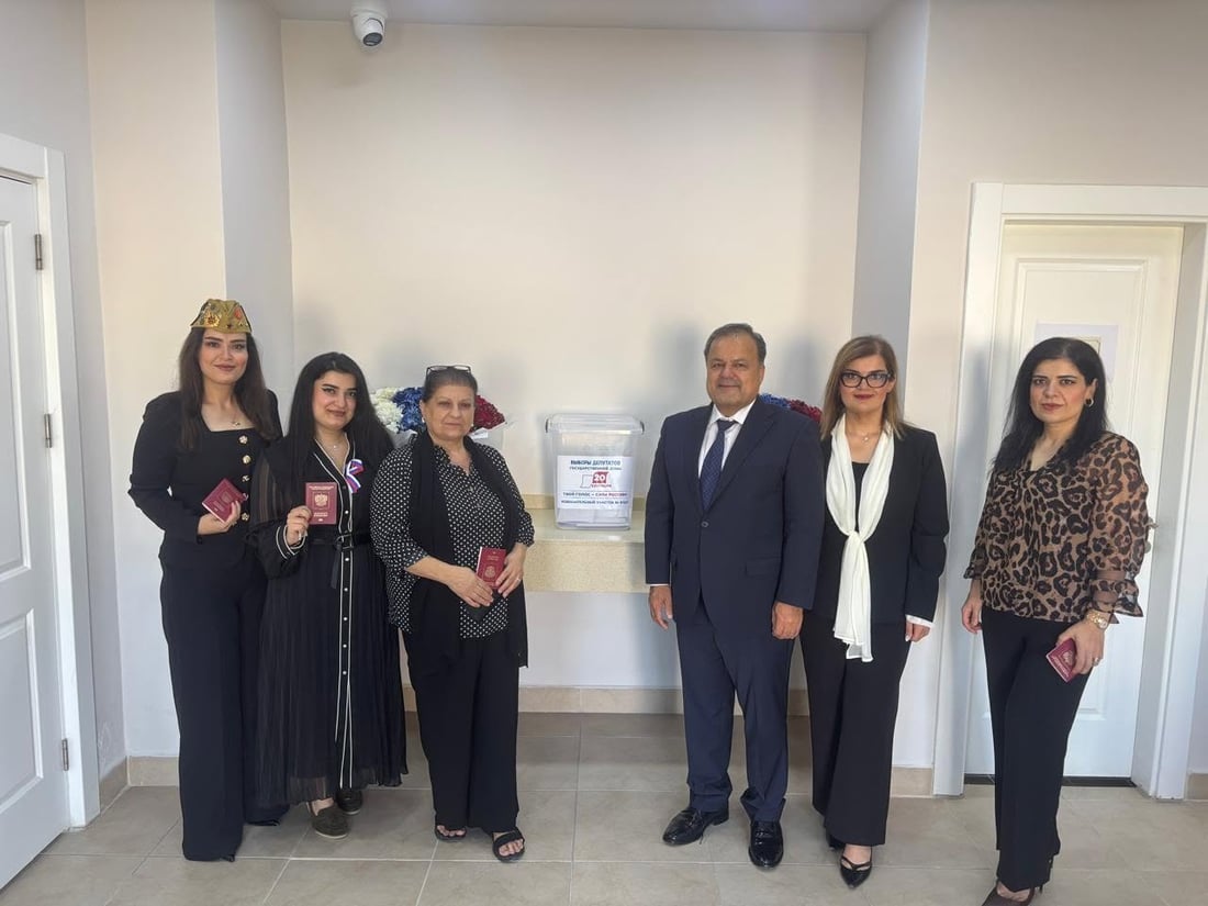 روسییەکانی هەولێر ئەمڕۆ لە کونسوڵخانە دەنگیان دا