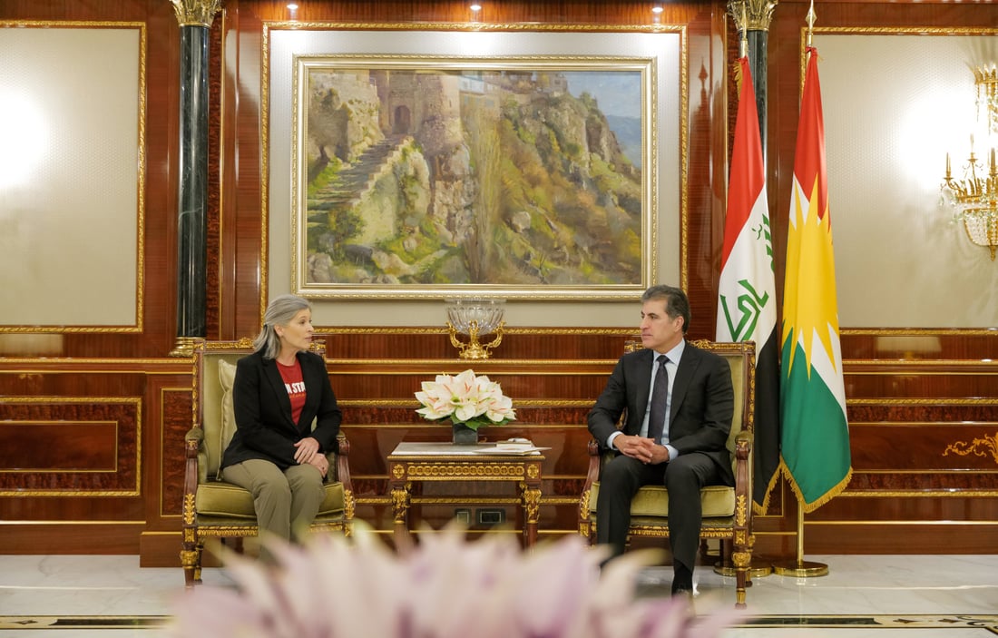President Barzani, US Senator Joni Ernst hold talks on security in Iraq, Kurdistan Region