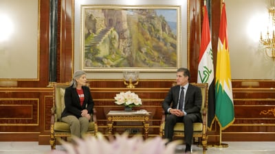 President Barzani, US Senator Joni Ernst hold talks on security in Iraq, Kurdistan Region