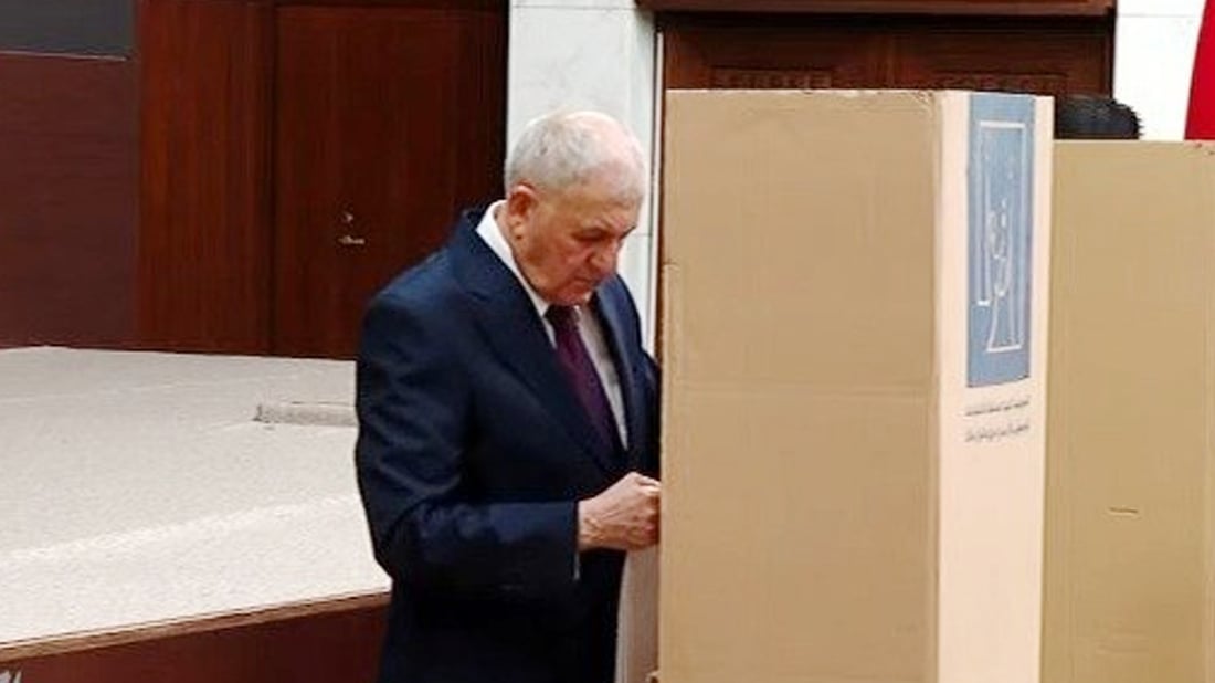 سه‌رۆك كۆمار ده‌نگیدا و داوای به‌شدارییه‌كی به‌رفراوان عێراقییه‌كانى كرد