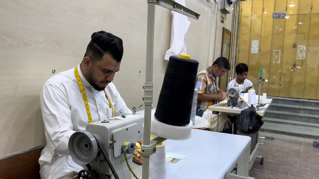 دشاديش الزبير “الفاخرة” وعباءات النجف: مليون دينار لأناقة تنافس الخليج (صور)