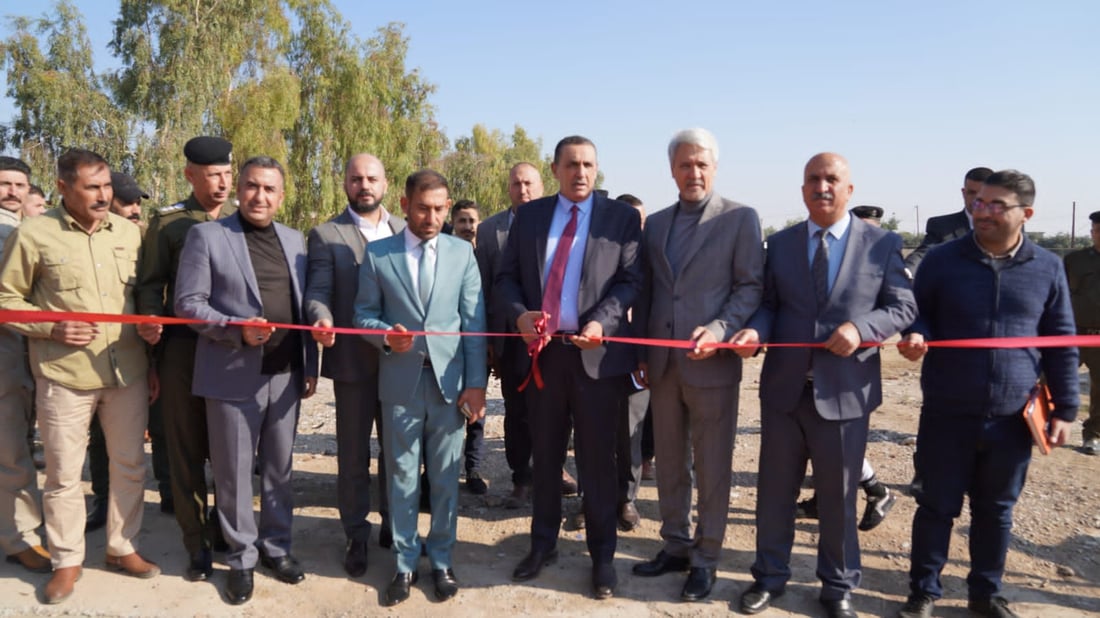 افتتاح ملعب ناحية “يايجي” غربي كركوك (صور)